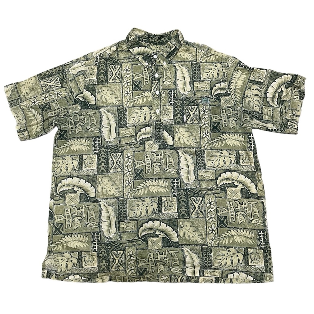 University of Hawaii Polo Aloha Print Tee